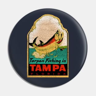 Tampa Tarpon Fishing Pin