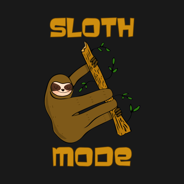 Sloth Mode No. 2 by RockettGraph1cs