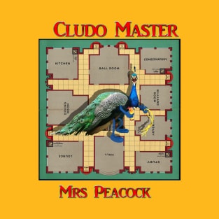 Cludo Master Mrs Peacock T-Shirt