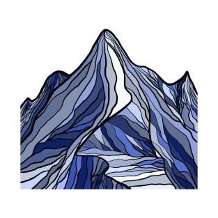 Abstract Mountain T-Shirt