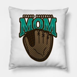 Baseball Mom T-shirt Pillow