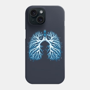 I Breathe Music | Artistic Lungs Phone Case