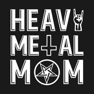 Heavy Metal Band Music Festival Mom T-Shirt