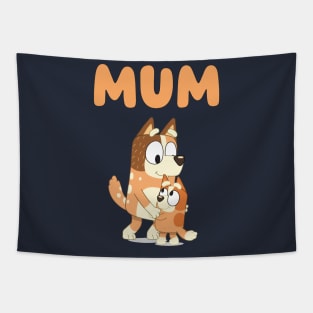 Mum and Bingo Tapestry