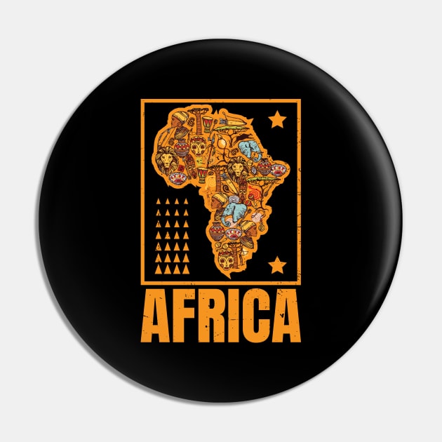 Africa Pin by Cuteepi