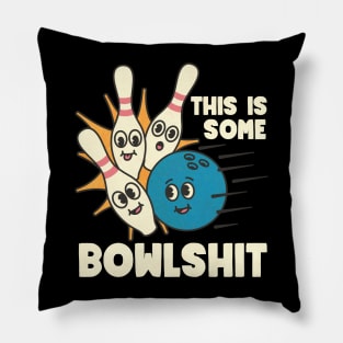 Funny Bowling Lover Gift Pillow