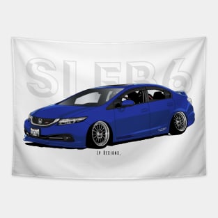 Civic Si Fb6 Tapestry