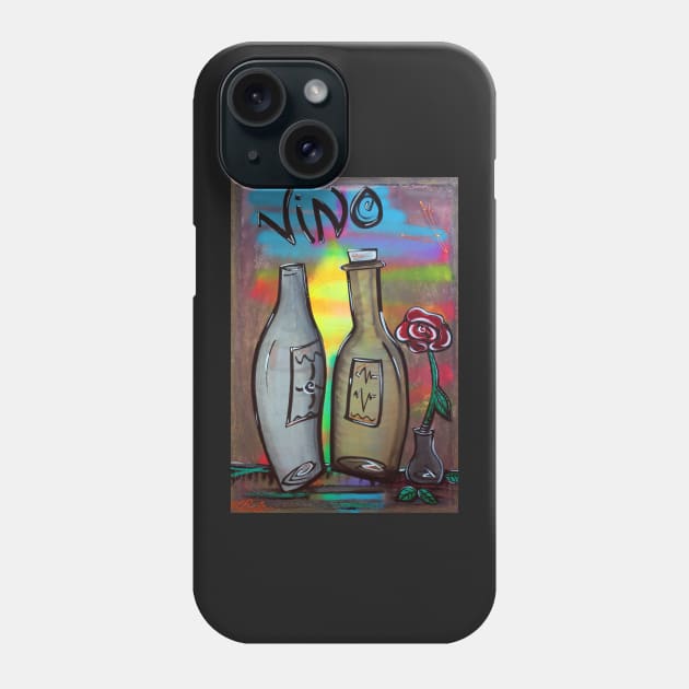 Vino Phone Case by barbosaart