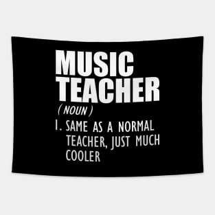 Music Teacher Same as a normal teacher, just much cooler w Tapestry