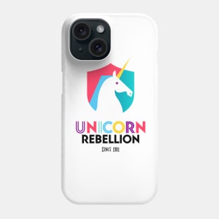 Unicorn Rebellion - White Phone Case