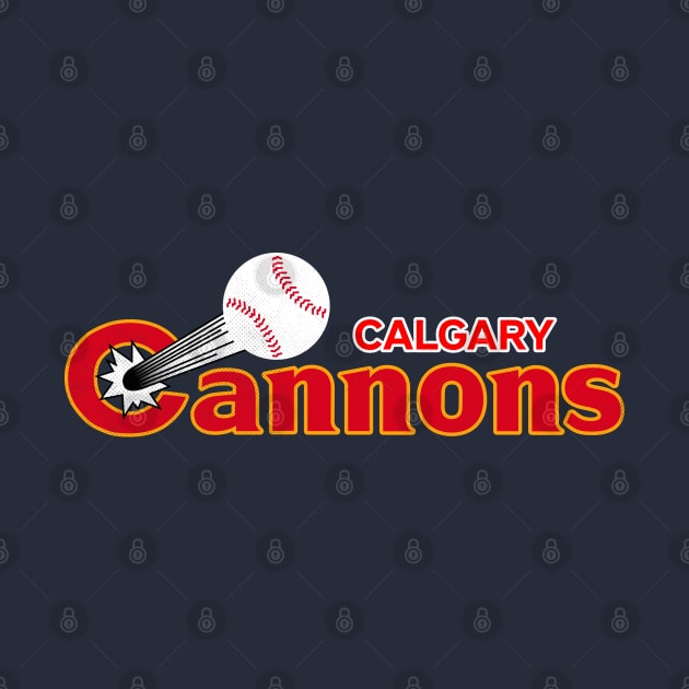 Vintage Calgary Cannons Baseball by LocalZonly