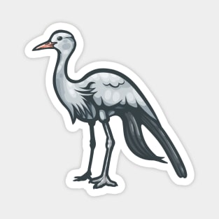 Blue Crane Magnet