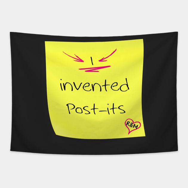 I invented Post-its Tapestry by sheepypu