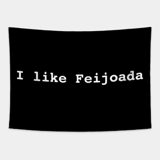 I Love Feijoada Brasil Food Tapestry