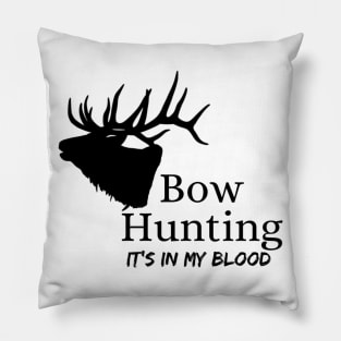 bow hunting Pillow