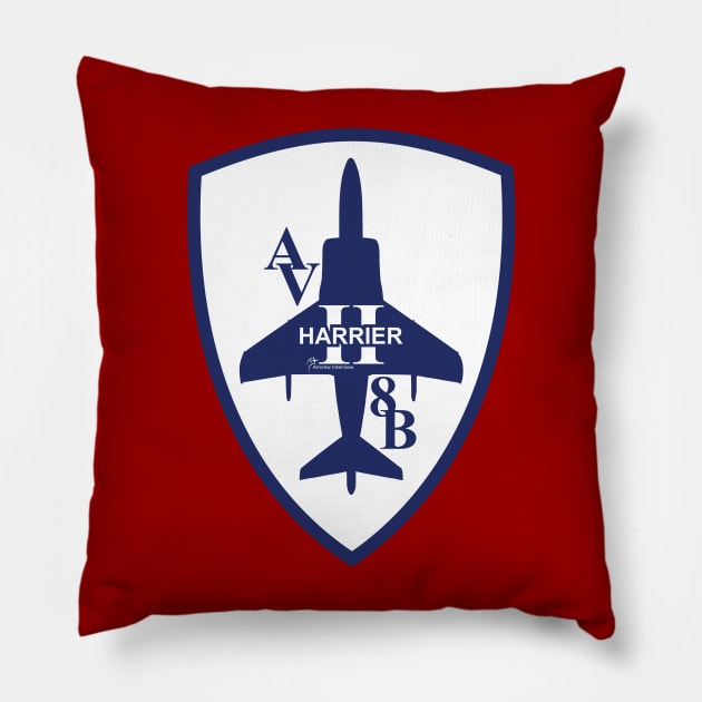 AV-8B Harrier 2 Pillow by Aircrew Interview