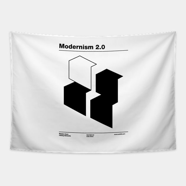 Modernism 2.0 (b) Tapestry by sub88