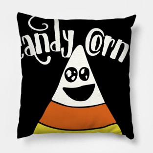 Candy Corn Cutie for halloween Pillow