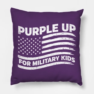 Purple Up For Military Kids Pillow