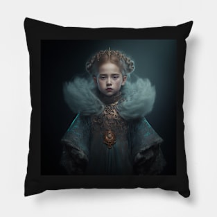 Living Dolls of Ambiguous Royal Descent Pillow