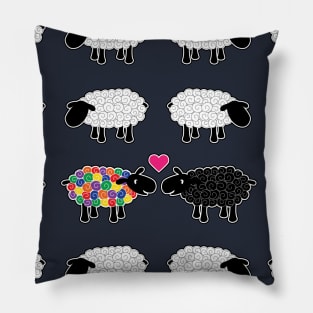 LGBT SHeep Pillow