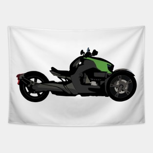 Can Am Ryker Super Sonic Green Tapestry