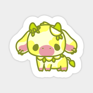 fluffy lemon cow Magnet