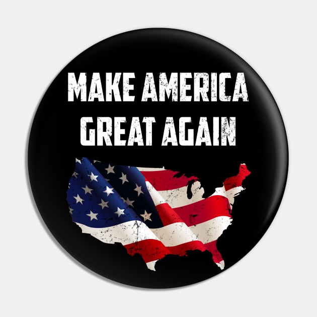 Make America Great Again Pin by William Edward Husband