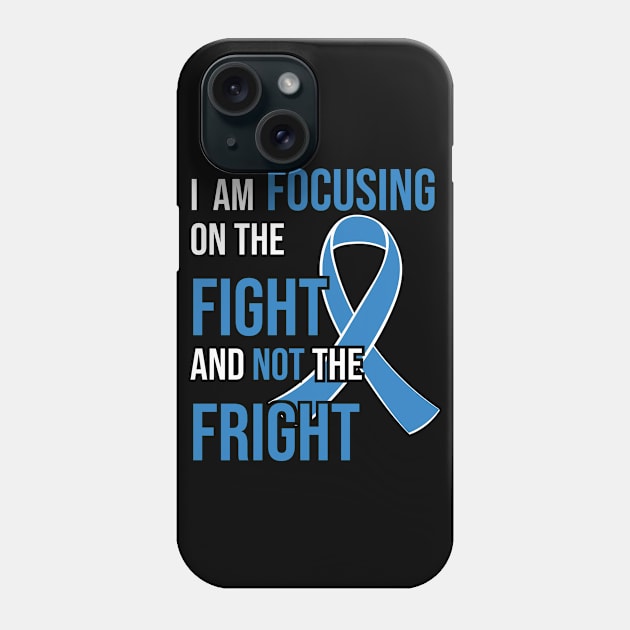 Colon Cancer Awareness Ribbon for a Cancer Survivor Phone Case by jkshirts