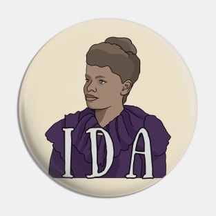 Ida B. Wells Portrait Pin