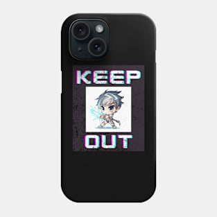 Keep Out - Anime Lover Game Sign Phone Case