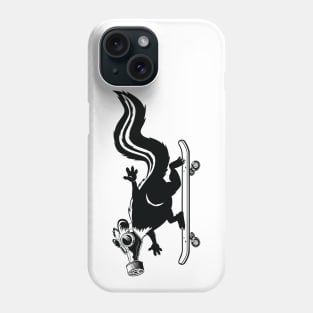 Skate Skunk for light background Phone Case