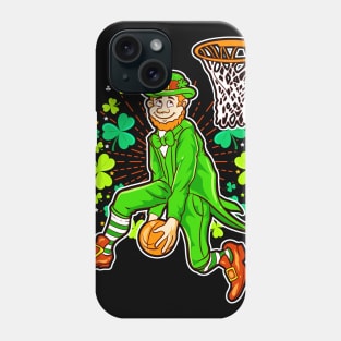 Leprechaun Basketball St Patricks Day Phone Case