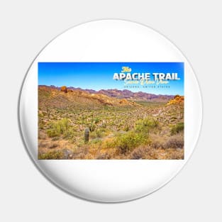 Apache Trail Scenic Drive View Pin