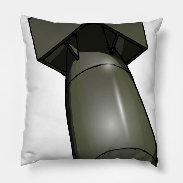 Da Bomb Pillow by Greboge Wear