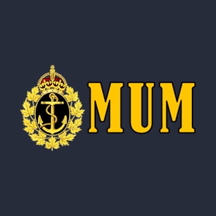 Bold design for anyone whose Mum or Dad serves in the Canadian Armed Forces T-Shirt