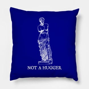Not A Hugger Funny Pillow