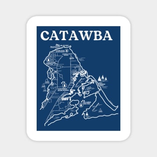 Catawba Map Magnet