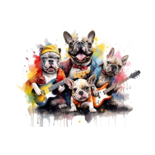 French Bulldog Band T-Shirt