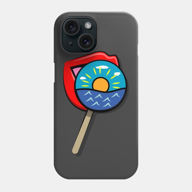 Lick The Earth Lollipop Sucker Phone Case by TheFlying6