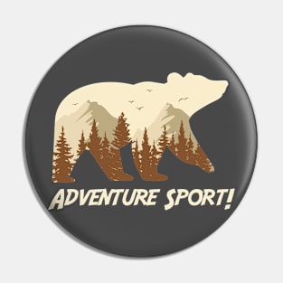 Adventure Sport Pin