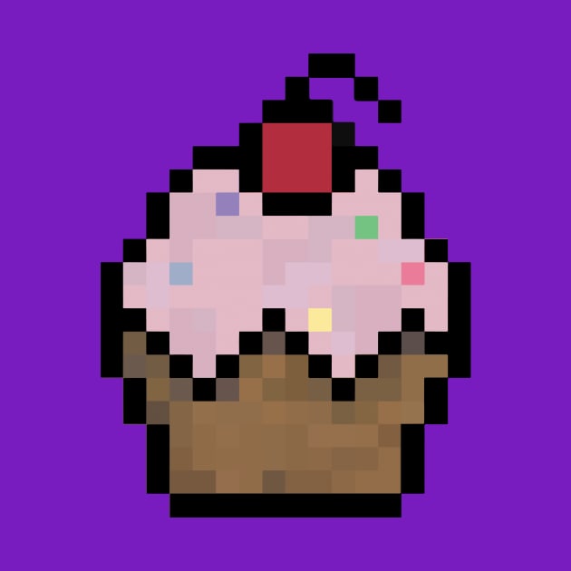 Pixel Cupcake by katarinaamaria