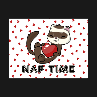 Nap Time Ferret T-Shirt