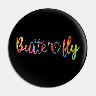 Colourful Butterfly Pin