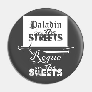Rogue in the Sheets Pin