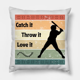 Mastering the Diamond: Softball's Triumph Pillow