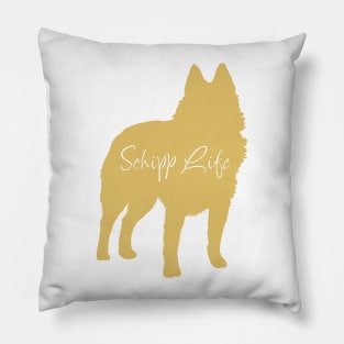 Schipperke Life Blonde Pillow