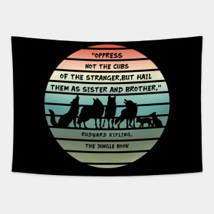 The Jungle Book Quote Tapestry