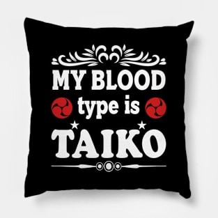 Funny Taiko Drummer Gift Pillow