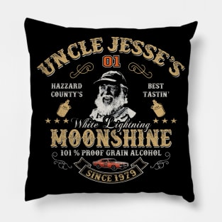 Moonshine Dukes of Hazzard Uncle Jesse Pillow